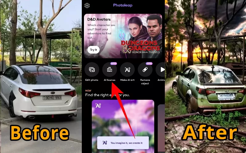 How to Create Trend Video with Photoleap's AI Scenes Editing and Capcut Templates thumbnail