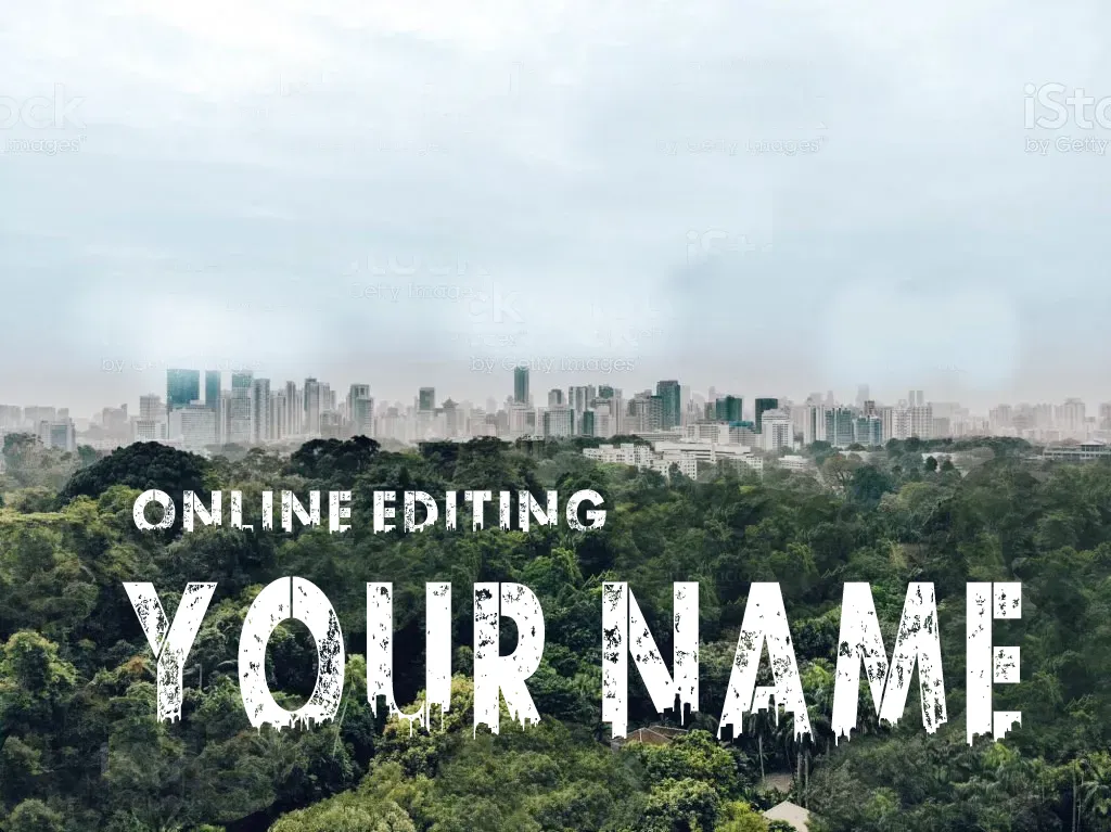 Urban Jungle Font Name Edit Online App Free! [Original] thumbnail