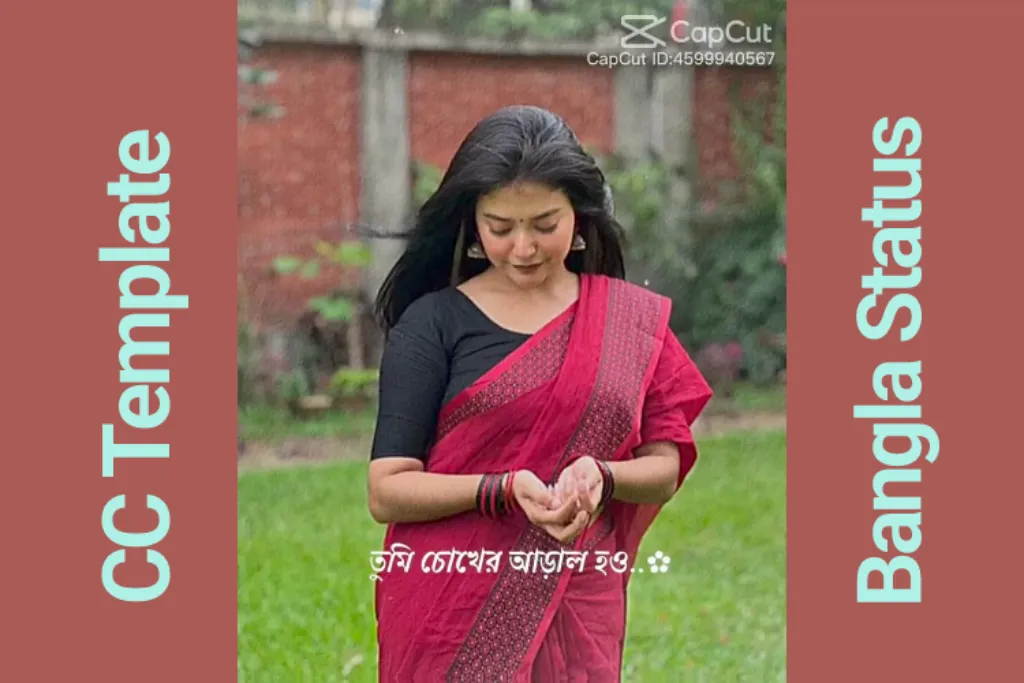 Bangla Status Capcut Template: তুমি চোখের আড়াল হও thumbnail